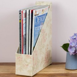 Magazine Holder - Antique Pink