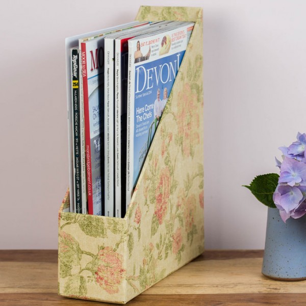 Magazine Holder - Antique Gold