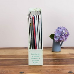 Magazine Holder - Anna Marie Aqua