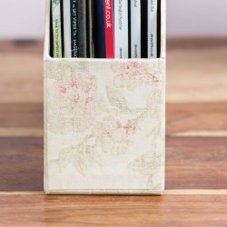 Magazine Holder - Antique Pink