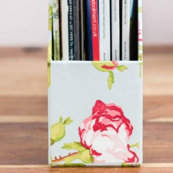 Magazine Holder - Vintage Rose