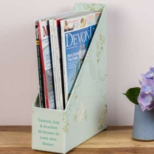 Magazine Holder - Anna Marie Aqua