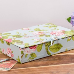 Box File (A4) - Vintage Rose