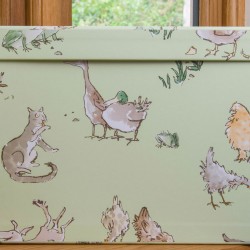 Toy Box (Small) - Menagerie Green