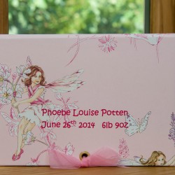 Treasure Box Small (A5) - Flower Fairies Pink