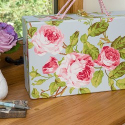Handbag Box - Vintage Rose