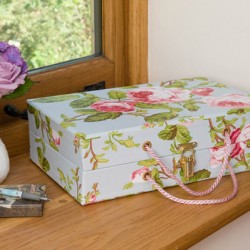 Handbag Box - Vintage Rose