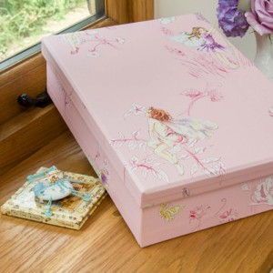 Keepsake Box - Flower Fairies Pink