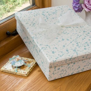 Keepsake Box - Splash Aqua