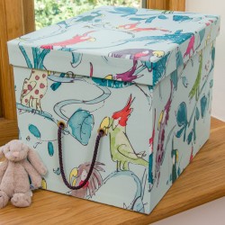 Toy Box (Small) - Cockatoo Aqua