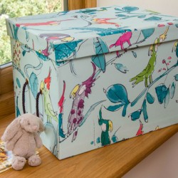 Toy Box (Small) - Cockatoo Aqua