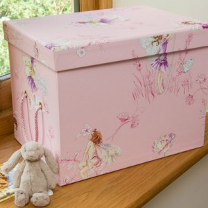 Toy Box (Small) - Flower Fairies Pink