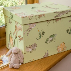 Toy Box (Small) - Menagerie Green