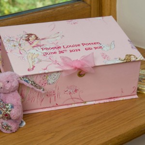 Treasure Box Small (A5) - Flower Fairies Pink