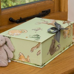 Treasure Box Small (A5) - Menagerie Green