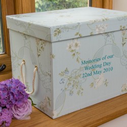 Keep your special memories safe in a personalised Memento Box.