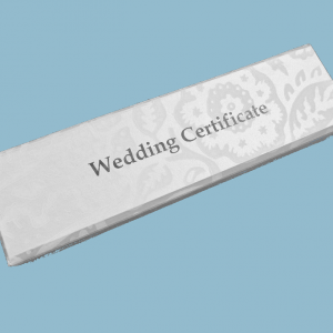 Wedding Certificate Box - Bride's Desk Set