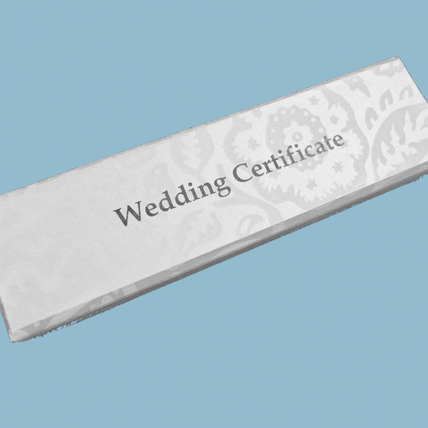 Wedding Certificate Box - Bride's Desk Set