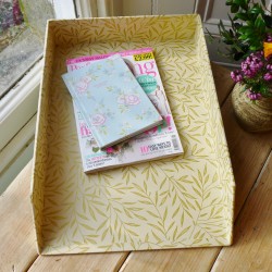 In Tray (A4) - Lily Leaf Gold